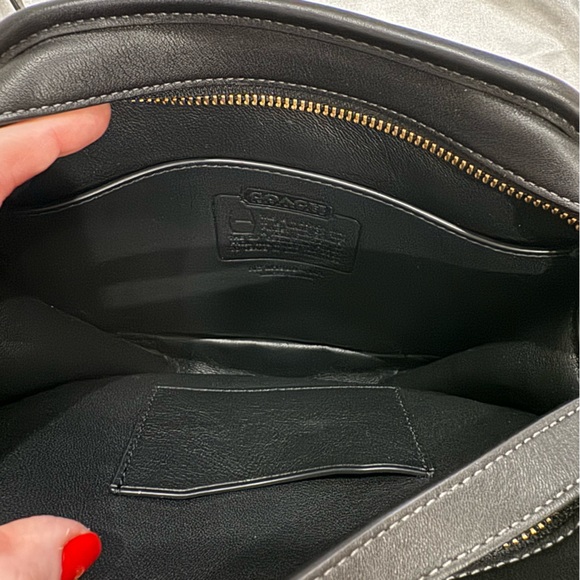 Black Coach bag, never before used. Comes with dust bag. - Picture 3 of 6